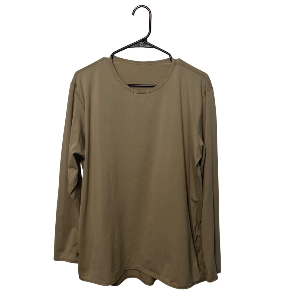 Peckham Polartec Undershirt Mens XL Regular Tan Gen III L1 Base Layer US Army